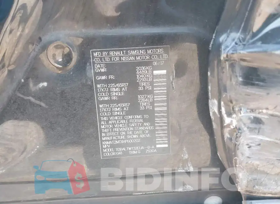 KNMAT2MTXHP600202 Photo# 9