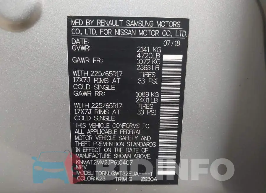 KNMAT2MV2JP610407 Photo# 9