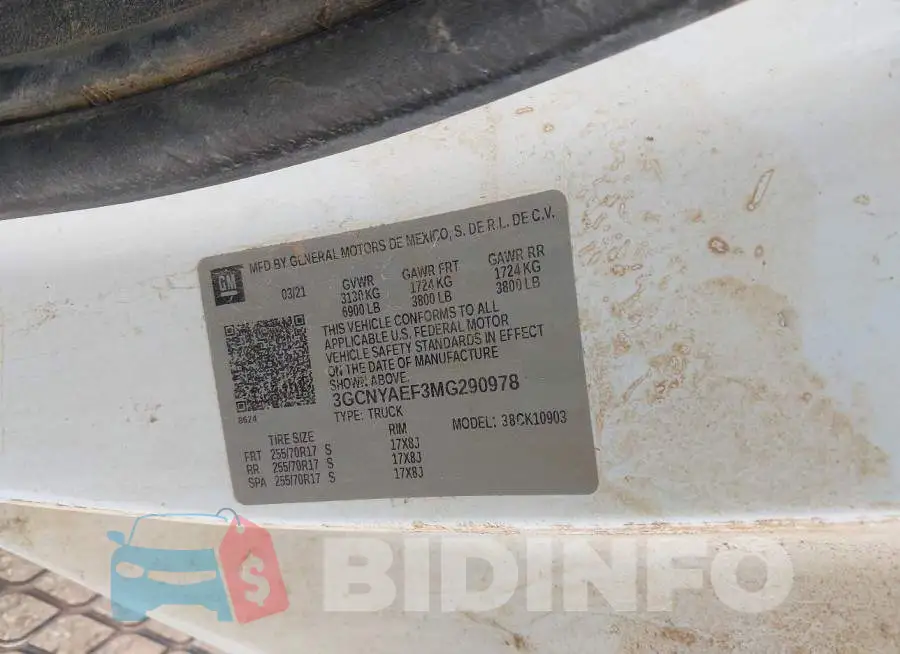 3GCNYAEF3MG290978 Photo# 9