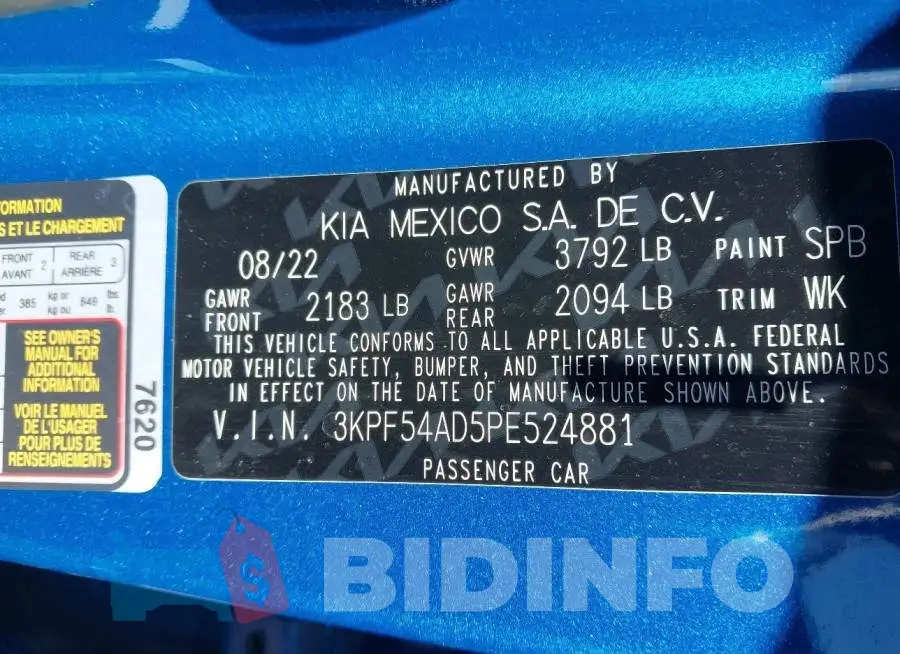 3KPF54AD5PE524881 Photo# 9