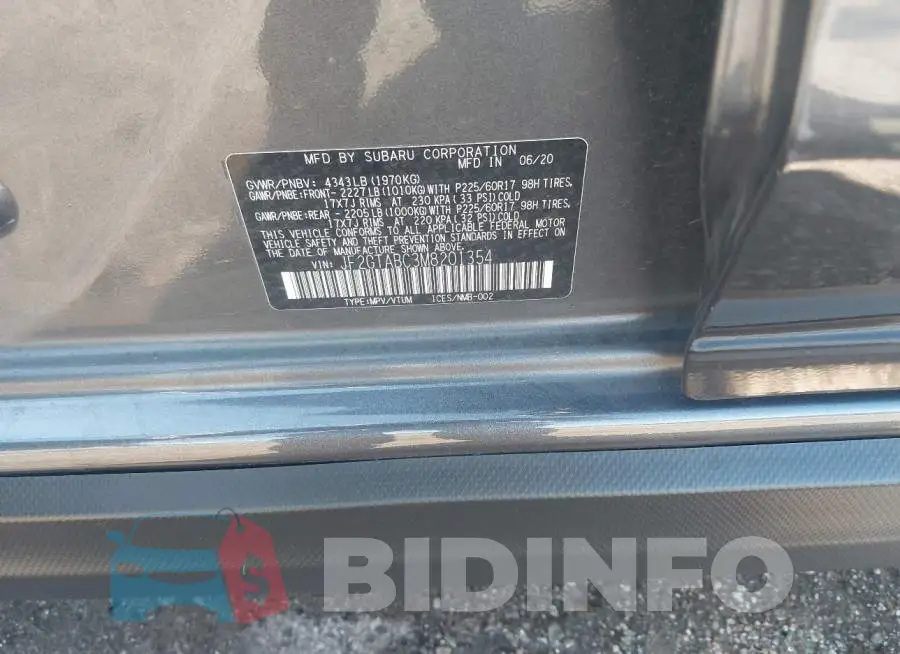 JF2GTABC3M8201354 Photo# 9