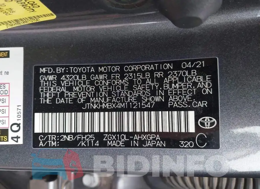 JTNKHMBX4M1121547 Photo# 9