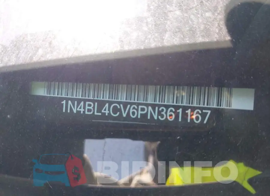1N4BL4CV6PN361167 Photo# 9
