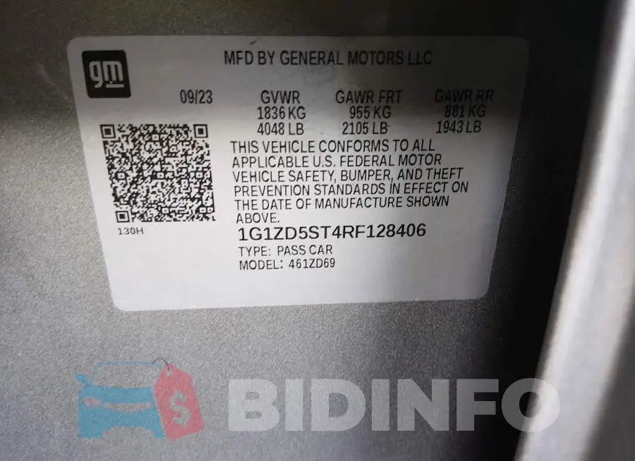 1G1ZD5ST4RF128406 Photo# 9