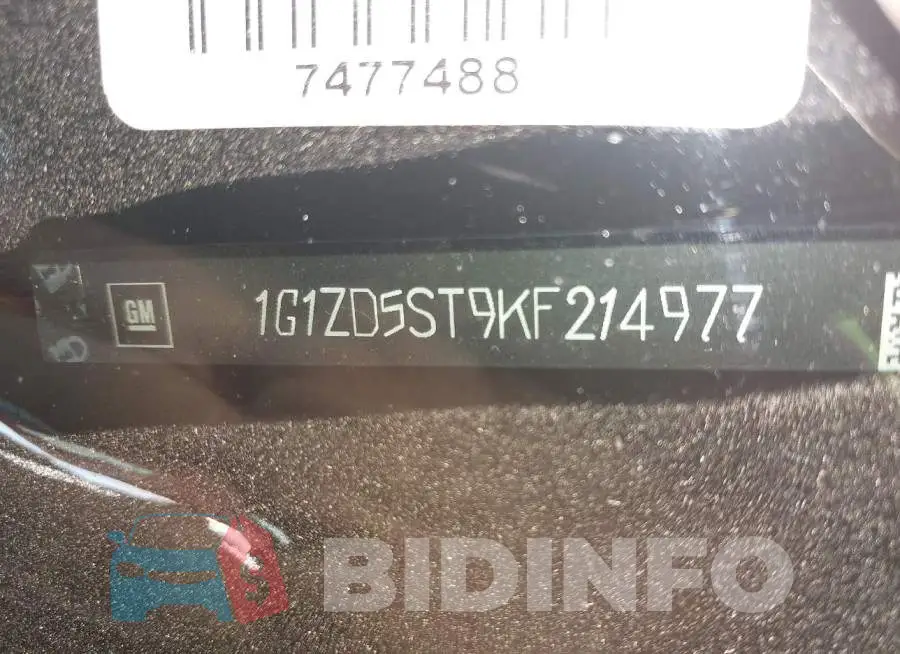 1G1ZD5ST9KF214977 Photo# 16