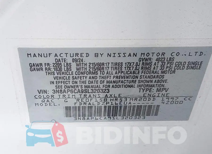 3N8AP6CA9SL320323 Photo# 9