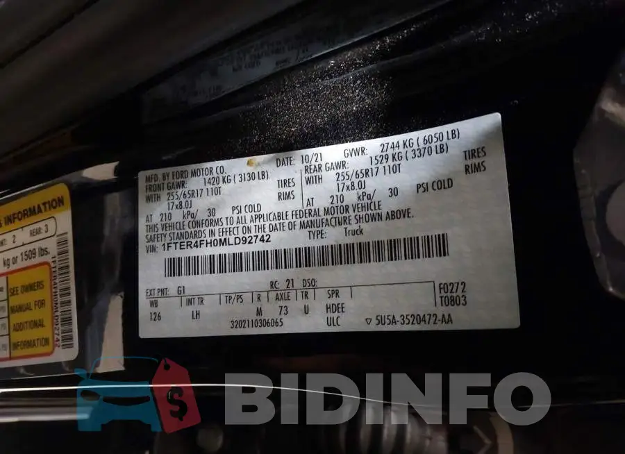1FTER4FH0MLD92742 Photo# 9