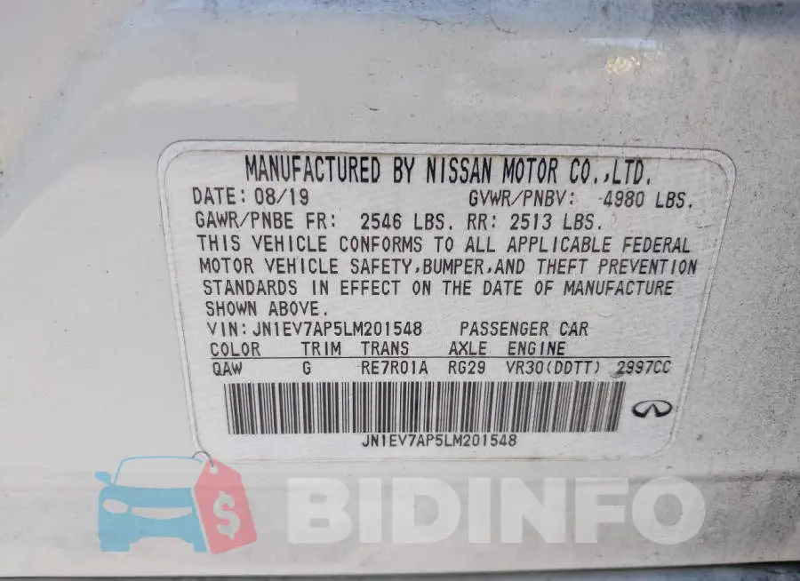 JN1EV7AP5LM201548 Photo# 9
