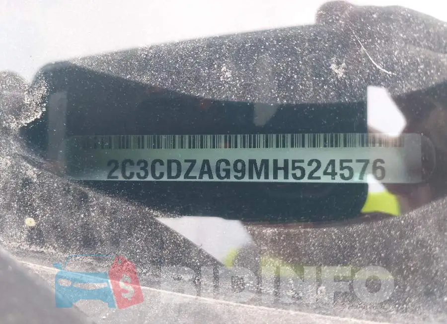 2C3CDZAG9MH524576 Photo# 9