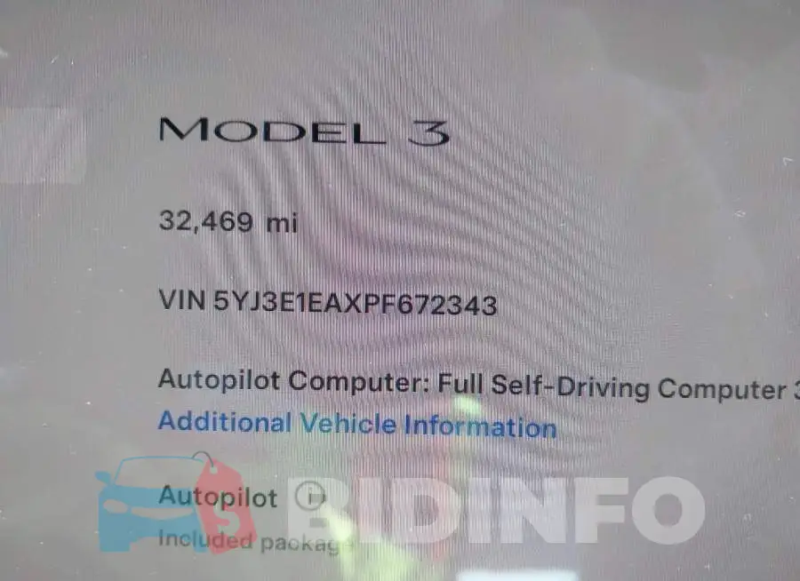5YJ3E1EAXPF672343 Photo# 7