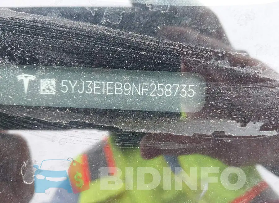5YJ3E1EB9NF258735 Photo# 19