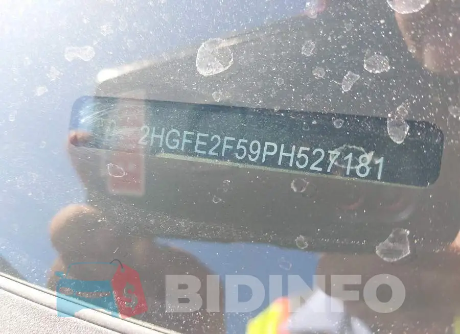 2HGFE2F59PH527181 Photo# 9