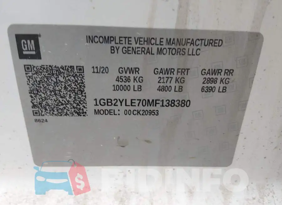 1GB2YLE70MF138380 Photo# 9