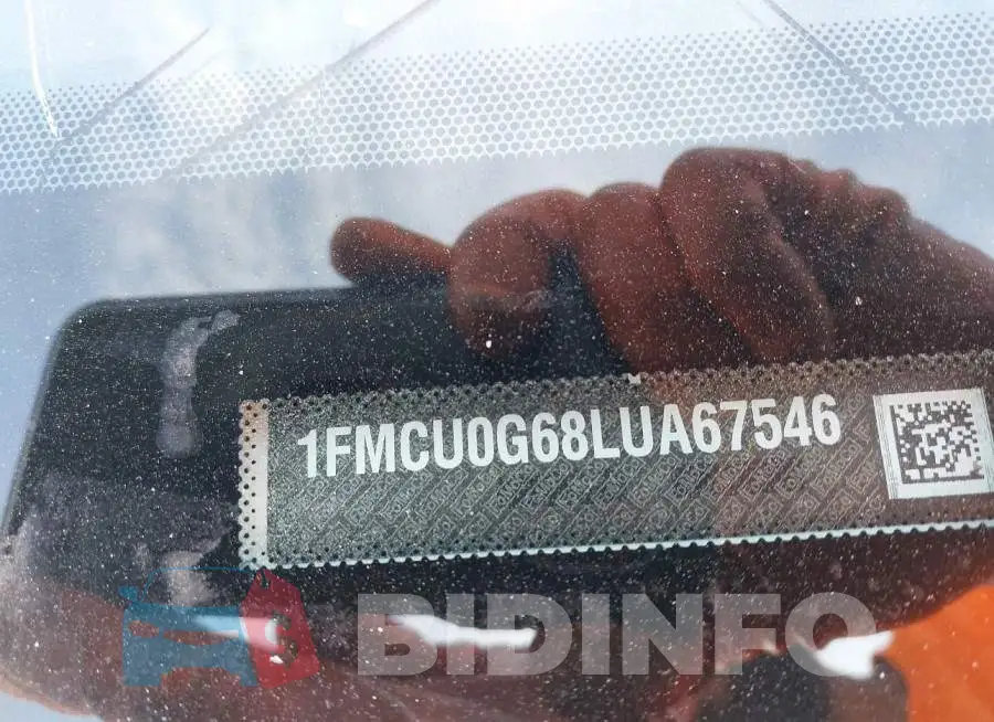 1FMCU0G68LUA67546 Photo# 9