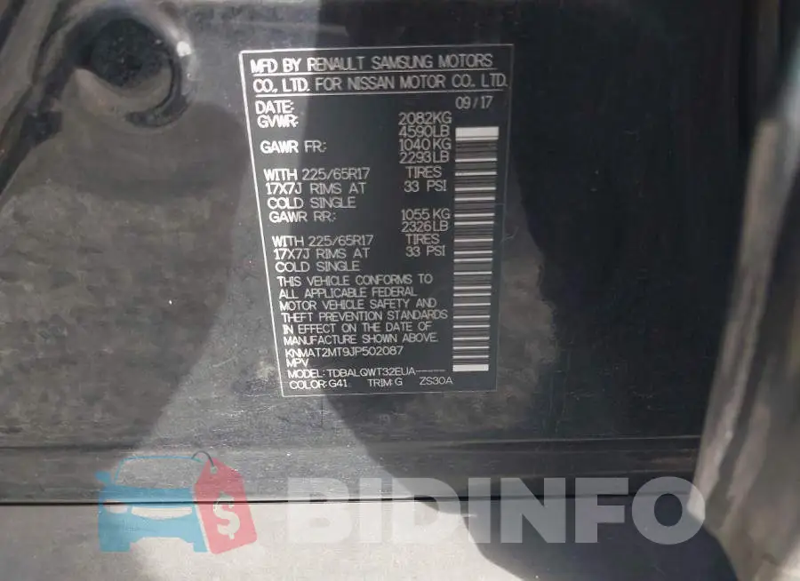 KNMAT2MT9JP502087 Photo# 9