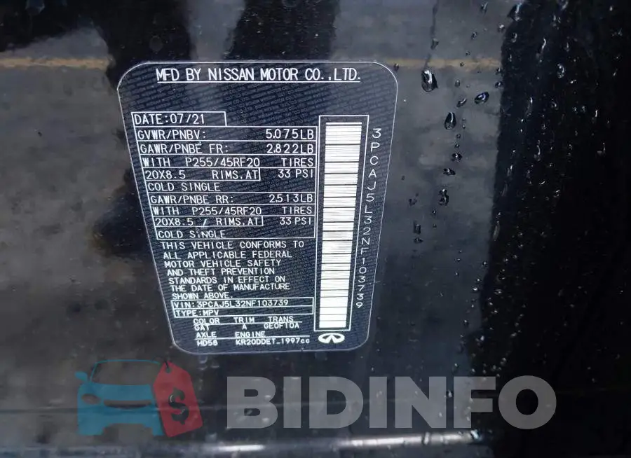 3PCAJ5L32NF103739 Photo# 9