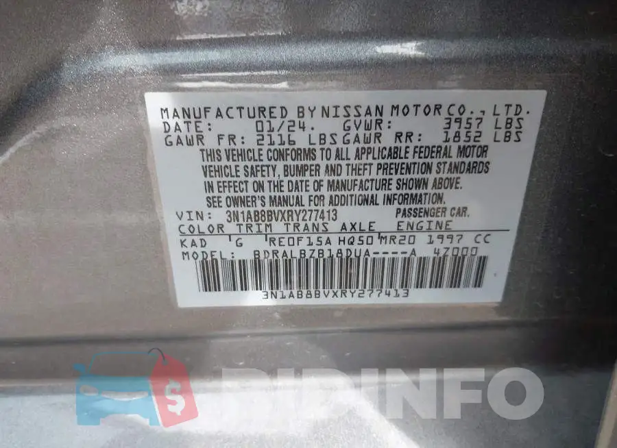 3N1AB8BVXRY277413 Photo# 9