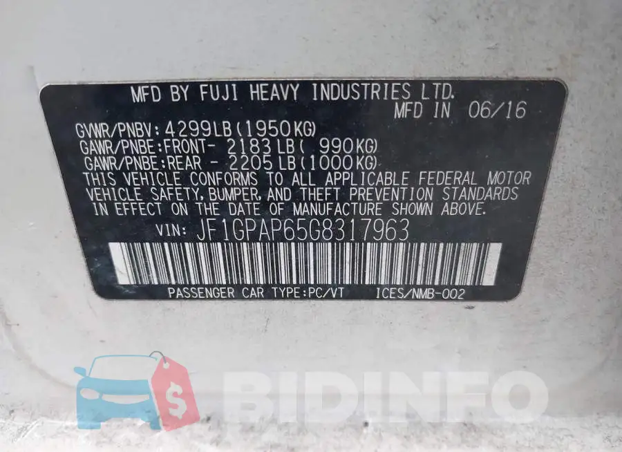 JF1GPAP65G8317963 Photo# 9