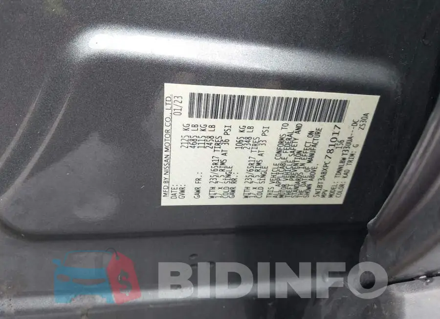 5N1BT3ABXPC781017 Photo# 9