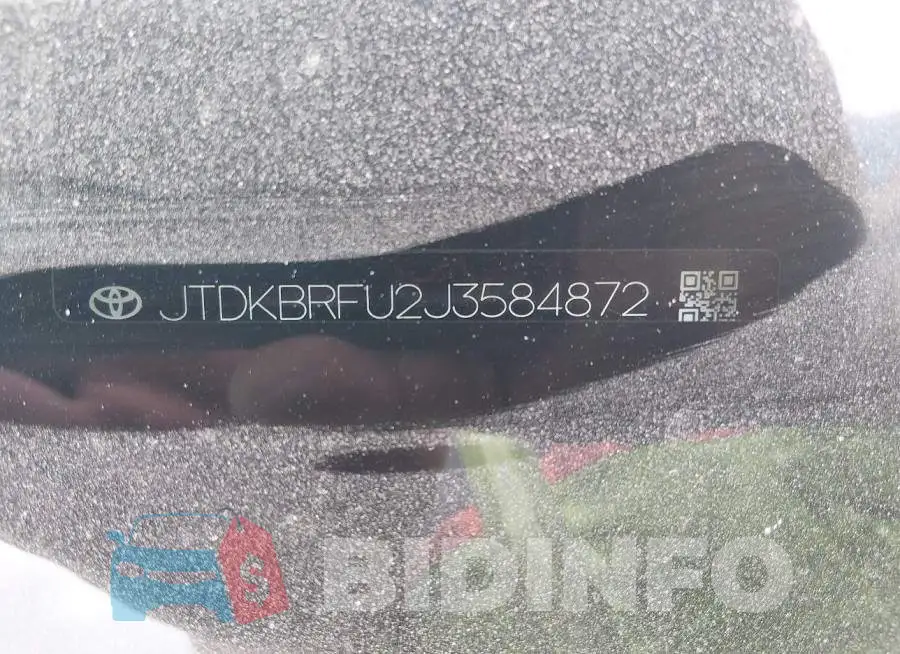 JTDKBRFU2J3584872 Photo# 9