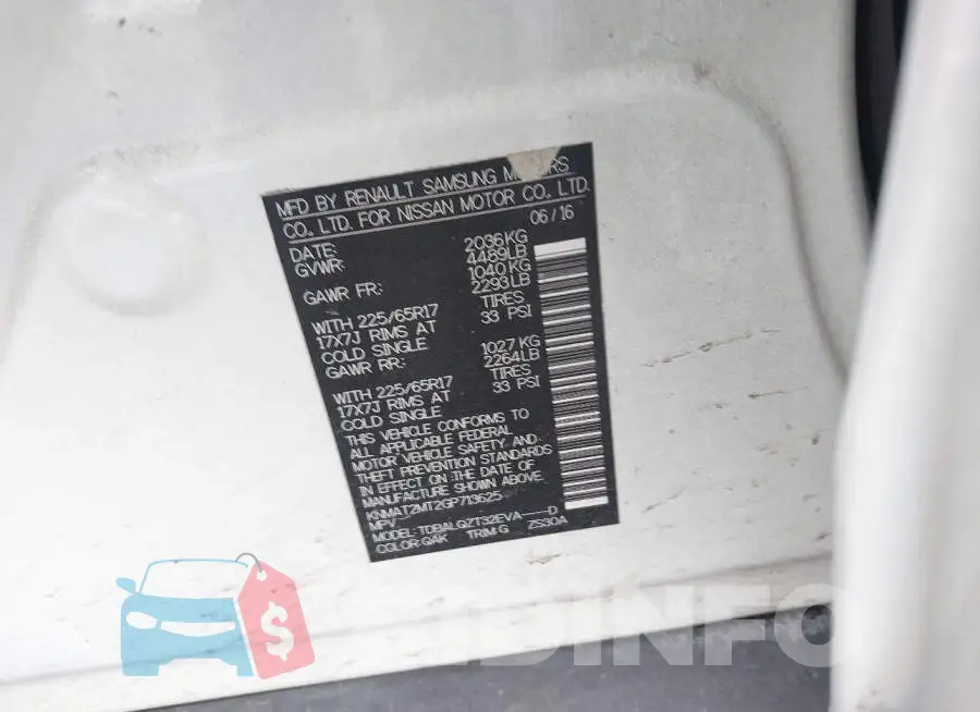 KNMAT2MT2GP713625 Photo# 9