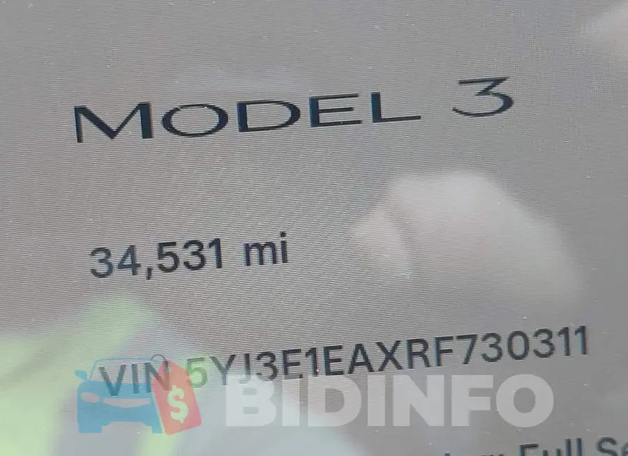 5YJ3E1EAXRF730311 Photo# 16