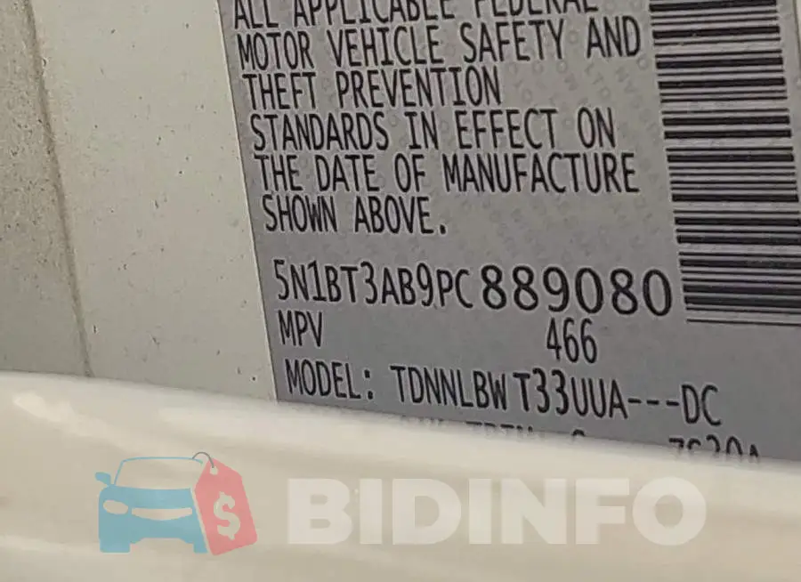 5N1BT3AB9PC889080 Photo# 9