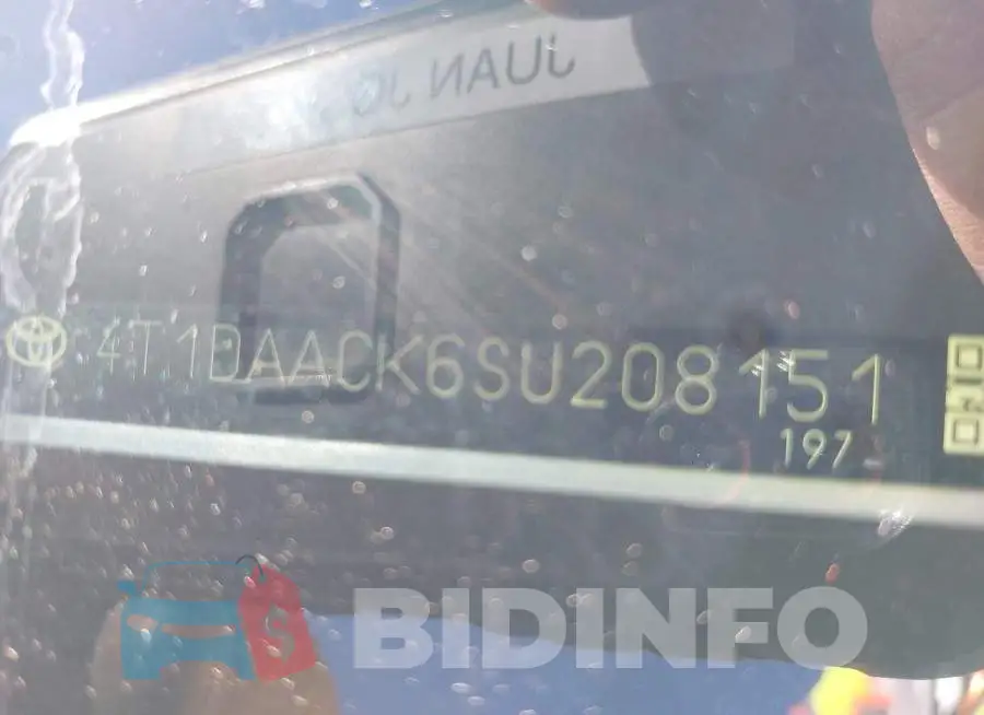 4T1DAACK6SU208151 Photo# 18