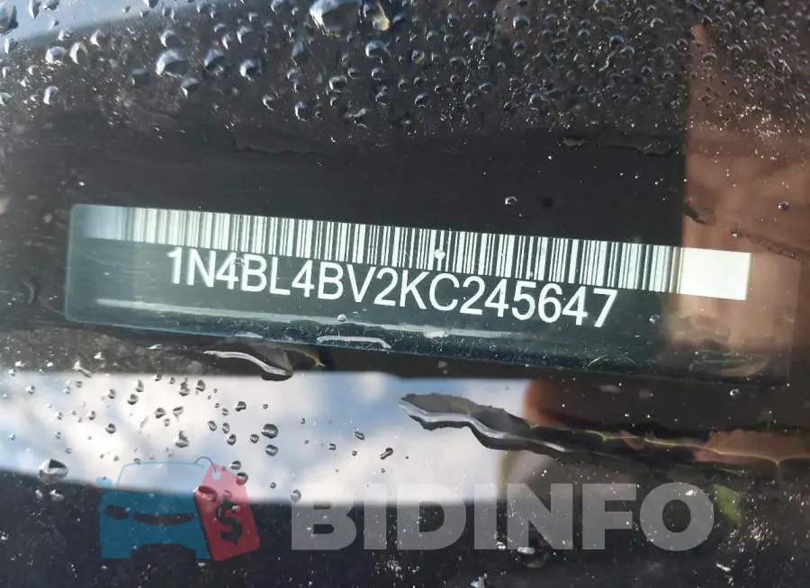 1N4BL4BV2KC245647 Photo# 16