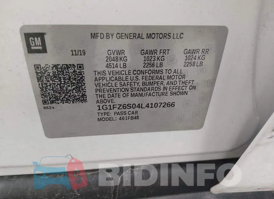 1G1FZ6S04L4107266 Photo# 9