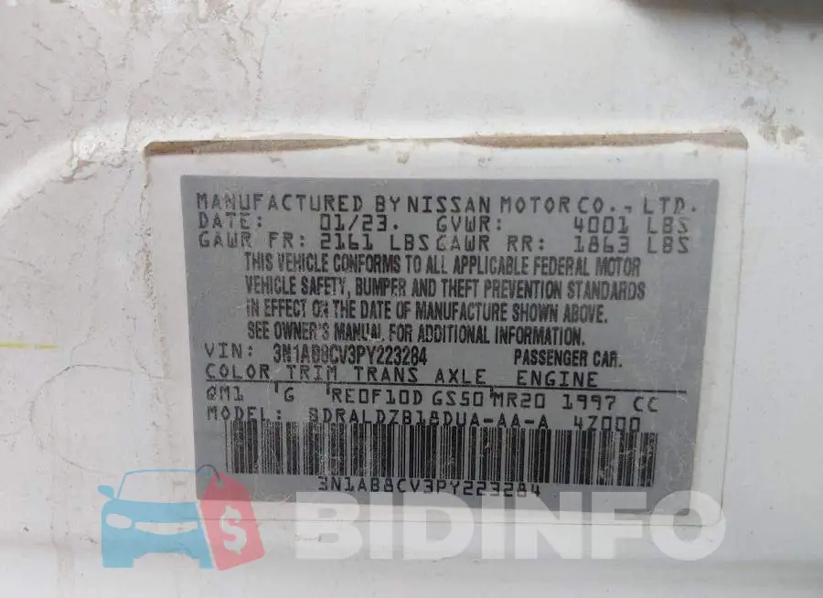 3N1AB8CV3PY223284 Photo# 9