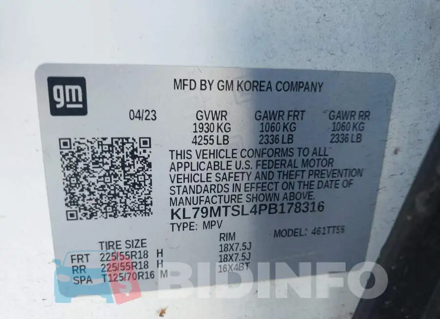 KL79MTSL4PB178316 Photo# 9