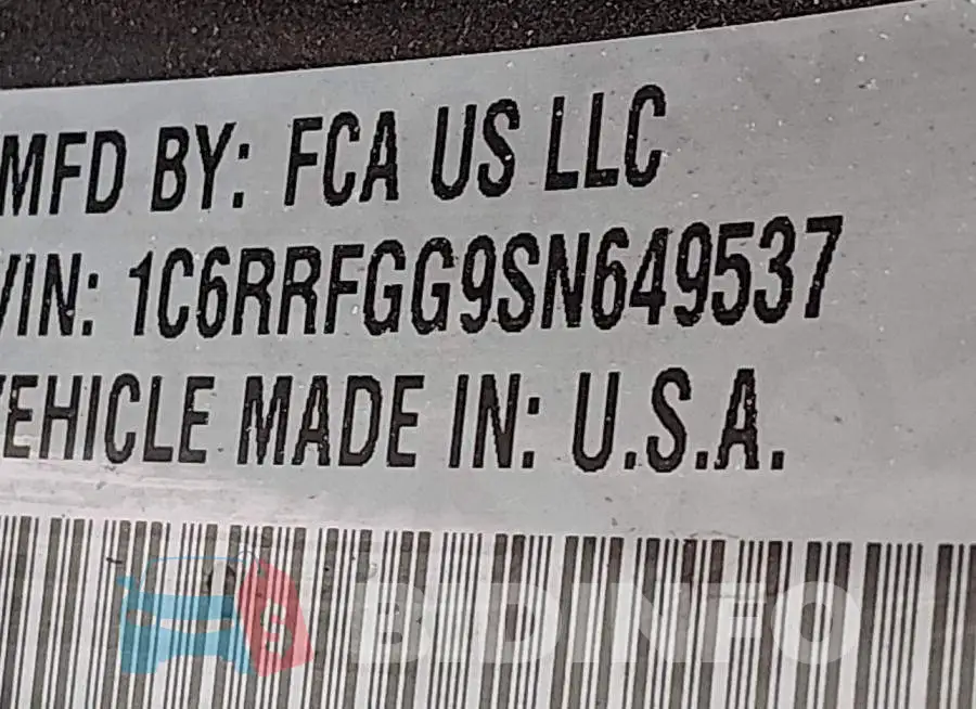 1C6RRFGG9SN649537 Photo# 9