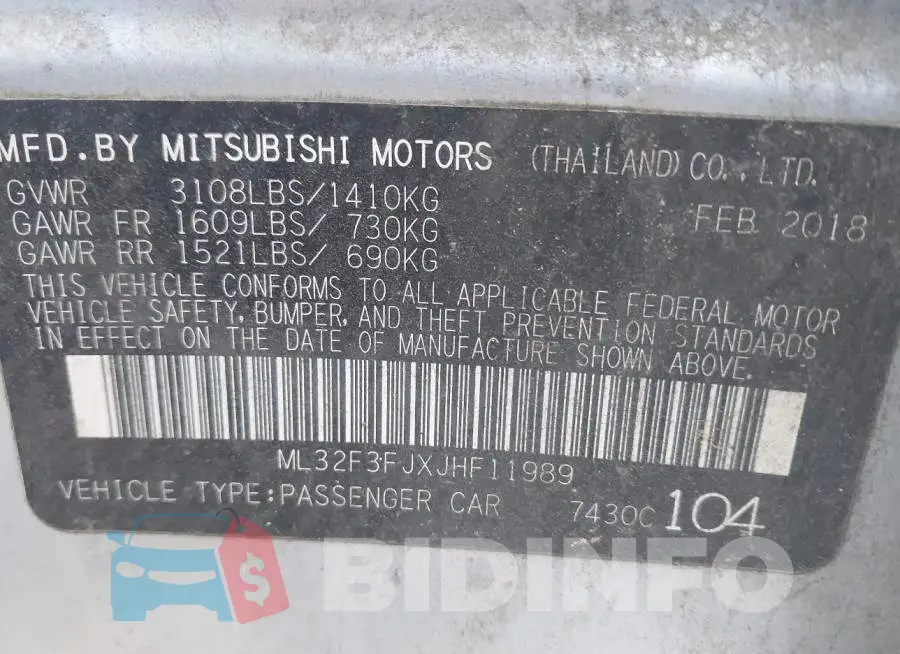 ML32F3FJXJHF11989 Photo# 9