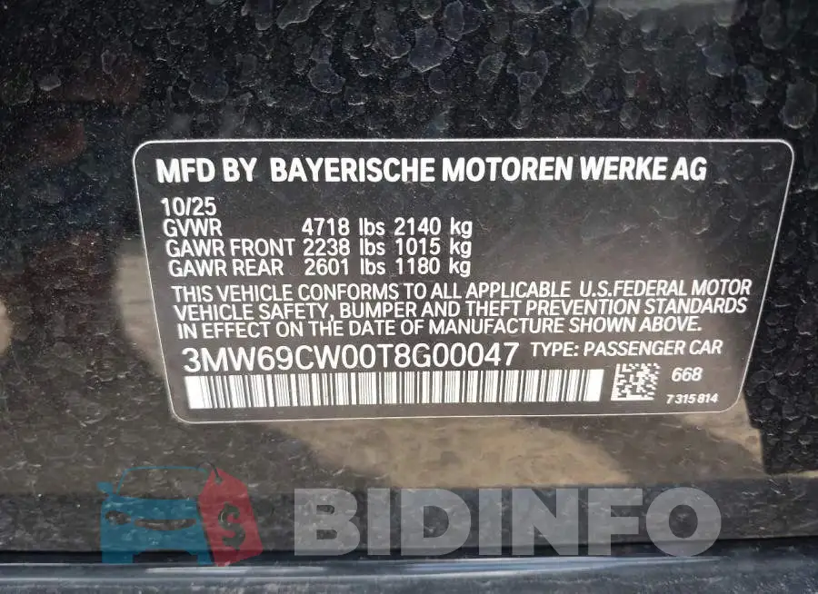 3MW69CW00T8G00047 Photo# 9