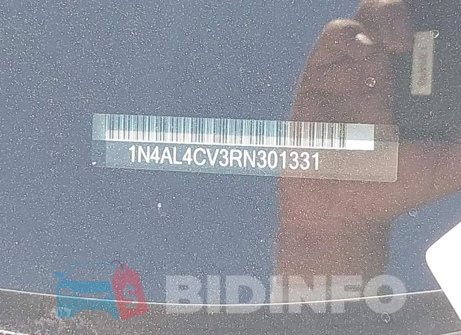1N4AL4CV3RN301331 Photo# 9