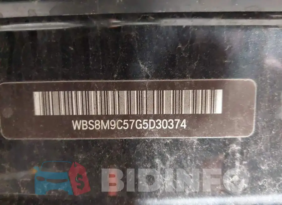 WBS8M9C57G5D30374 Photo# 9