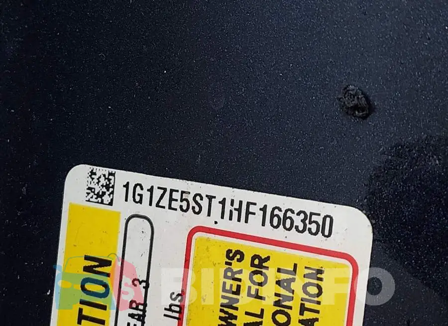 1G1ZE5ST1HF166350 Photo# 9