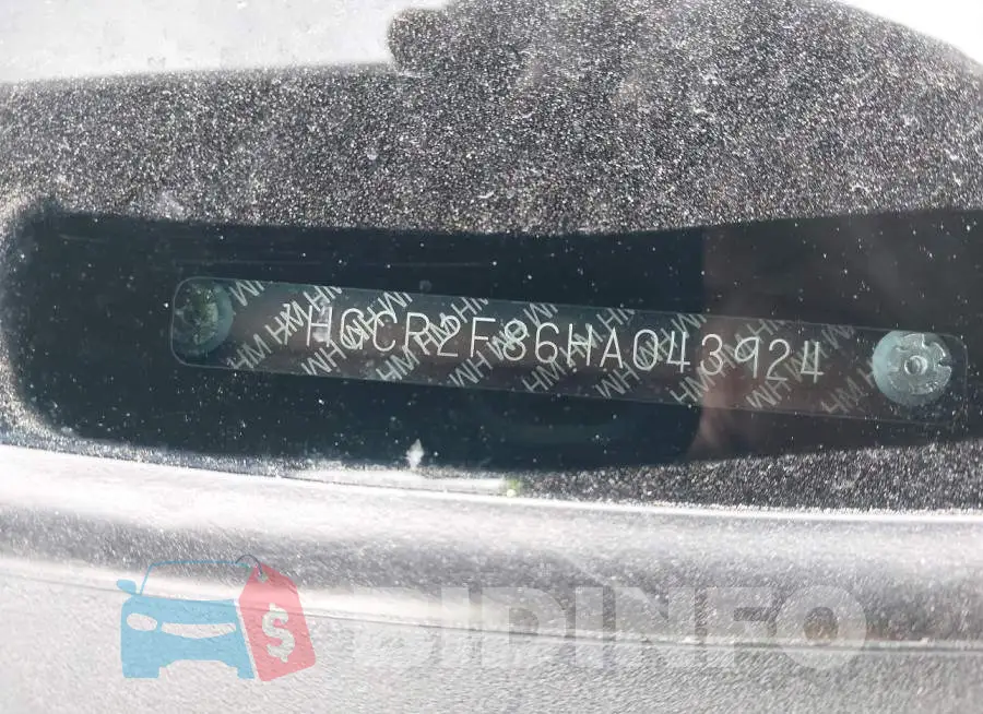 1HGCR2F86HA043924 Photo# 16