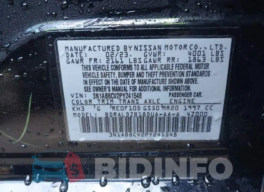 3N1AB8CV2PY241548 Photo# 9