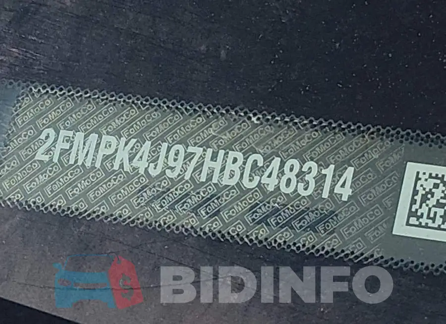 2FMPK4J97HBC48314 Photo# 9