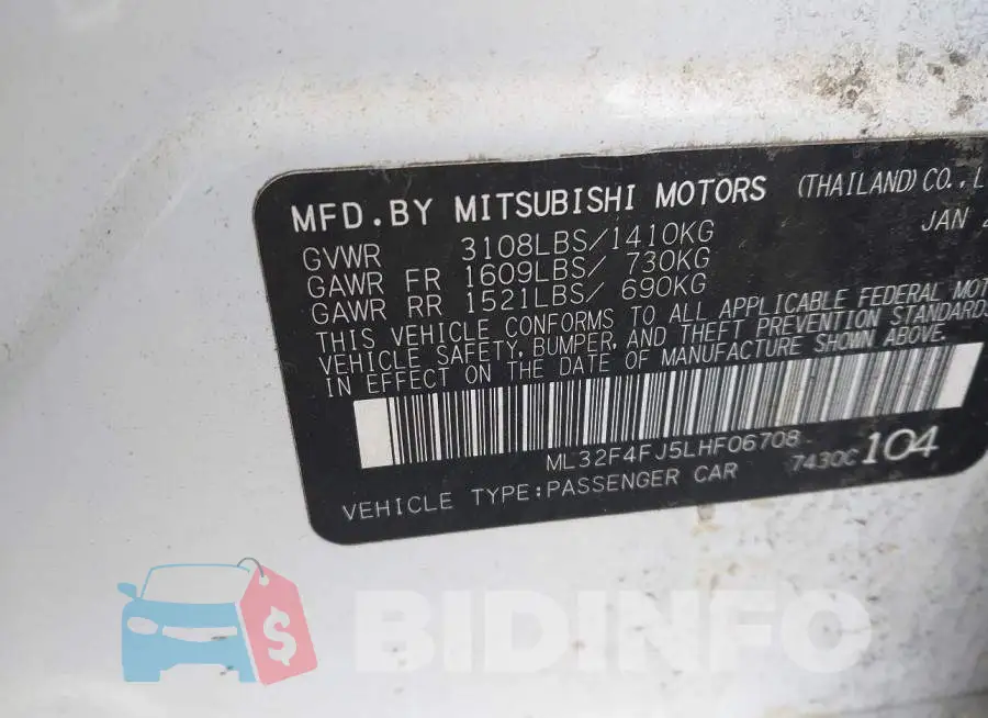 ML32F4FJ5LHF06708 Photo# 9