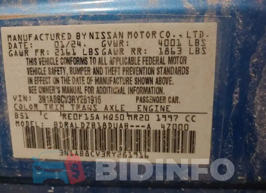 3N1AB8CV3RY281916 Photo# 9