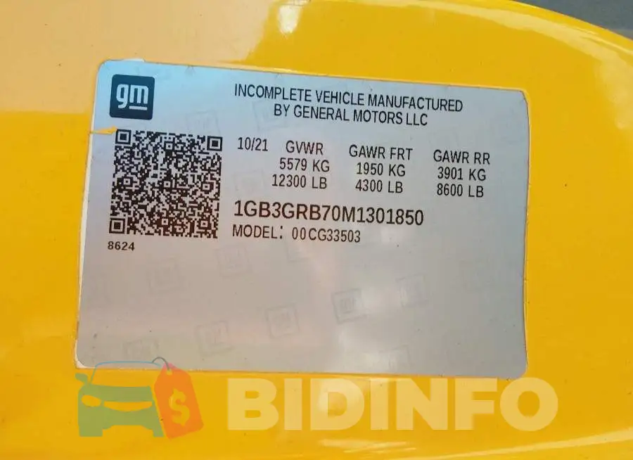 1GB3GRB70M1301850 Photo# 8