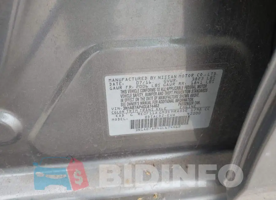 3N1AB7AP4GL674462 Photo# 9