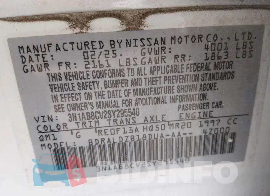 3N1AB8CV2SY295540 Photo# 9