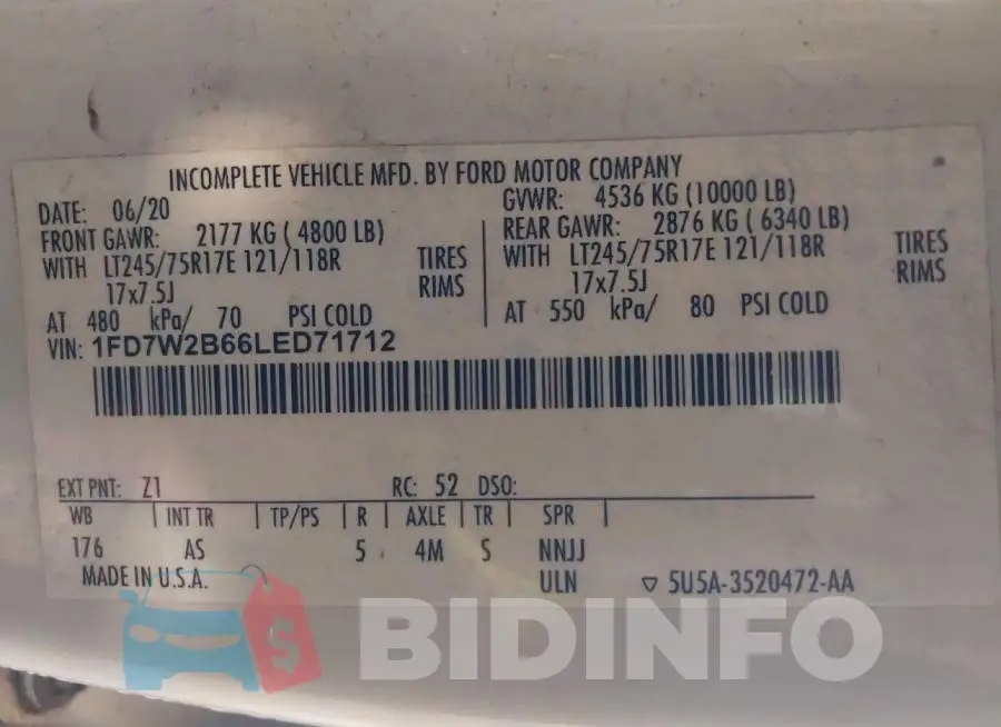 1FD7W2B66LED71712 Photo# 9