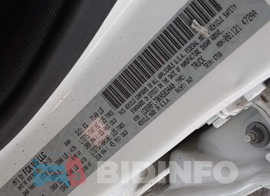 1C6SRFLT8KN583440 Photo# 7