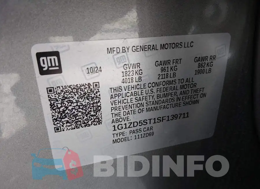 1G1ZD5ST1SF139711 Photo# 9