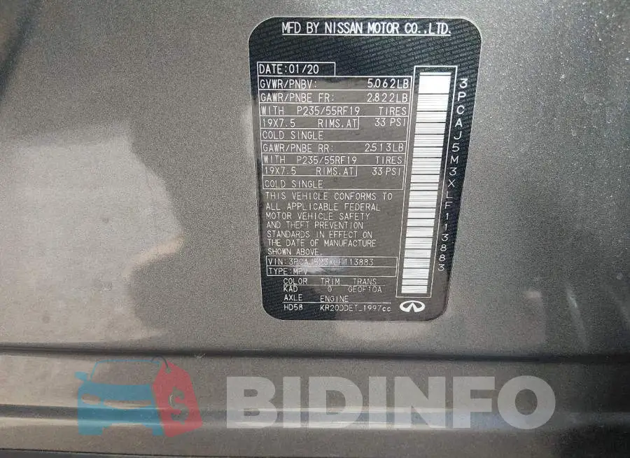 3PCAJ5M3XLF113883 Photo# 9